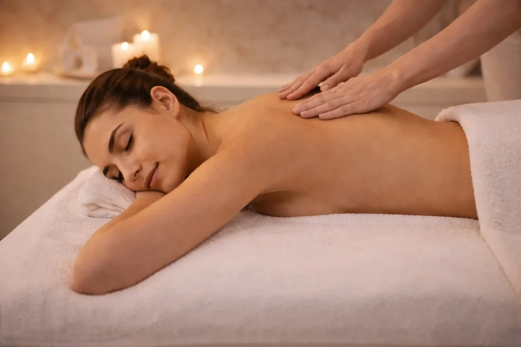 Body Massage services in Houston | Shine Beauty Salon