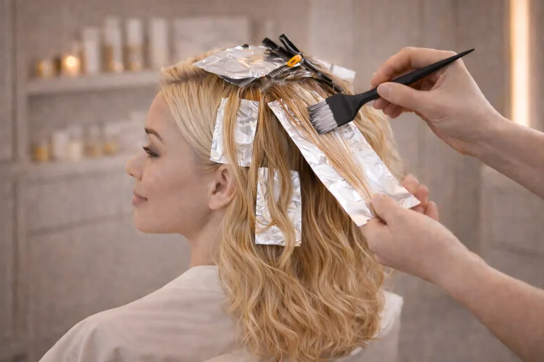 Partial Highlights — Shine Beauty Salon